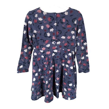 Unisex Polarn O. Pyret - Tricot dress, size 110 - 116 - Blue (2)