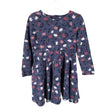 Unisex Polarn O. Pyret - Tricot dress, size 110 - 116 - Blue ()
