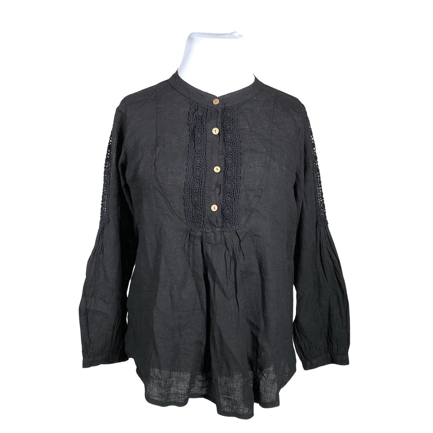 Unisex Bohemiana - Blouse, size 42 - Black (1)
