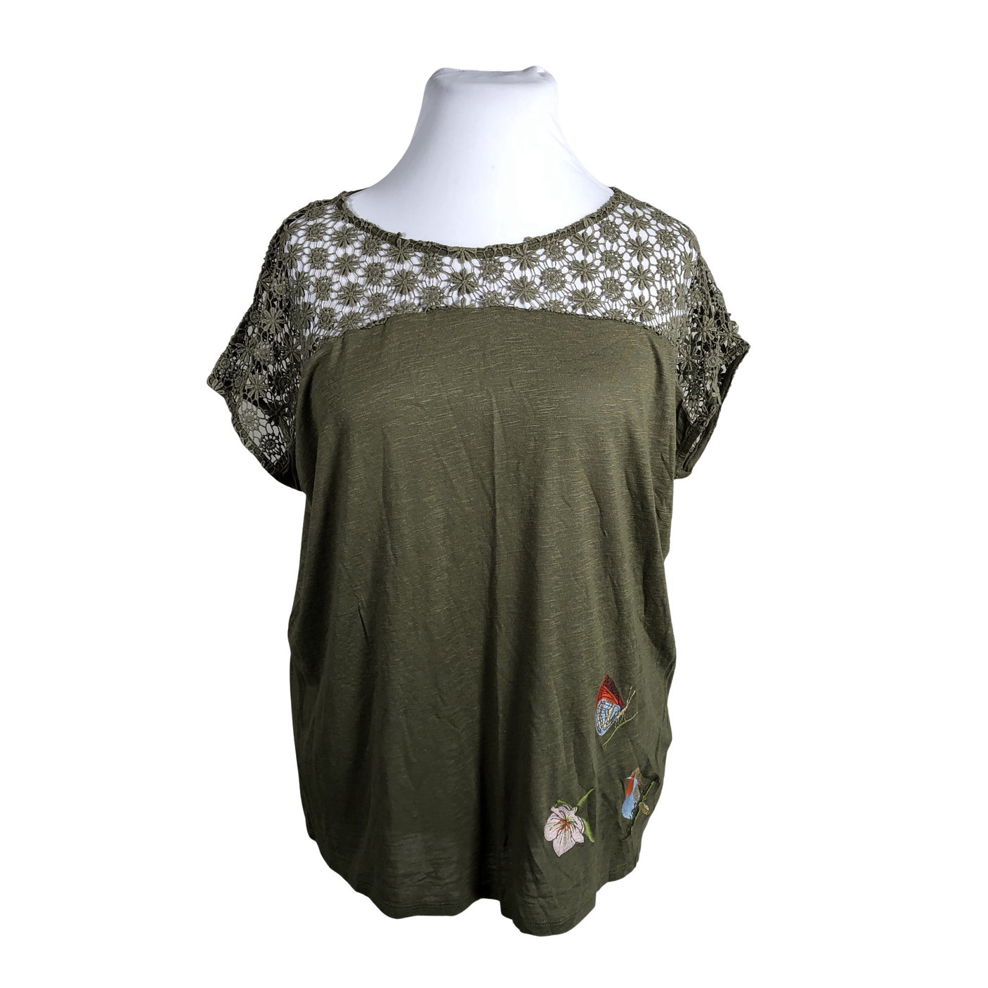 Unisex Desigual - T-shirt, size 42 - Green (1)