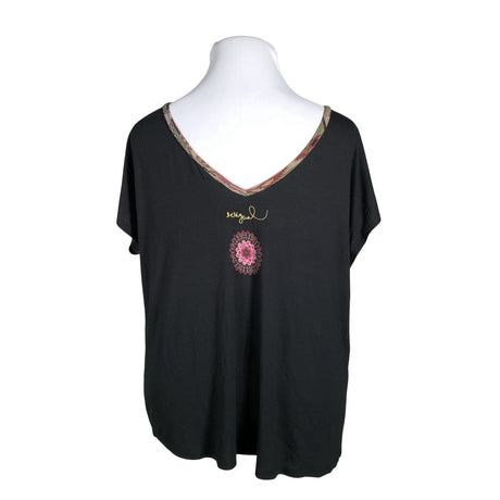 Unisex Desigual - T-shirt, size 44 - Black (2)