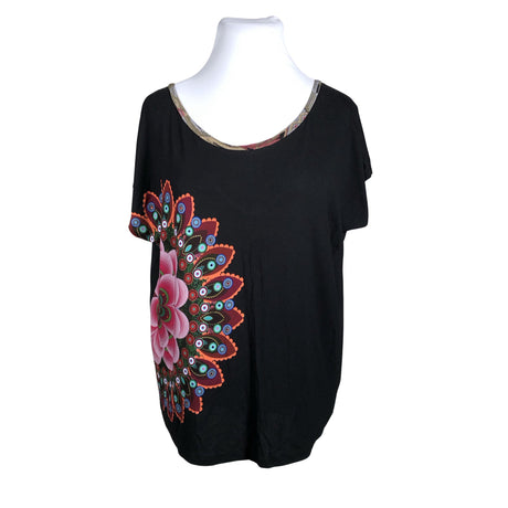 Unisex Desigual - T-shirt, size 44 - Black ()