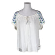 Unisex Hollister - Short-sleeved blouse, size 40 - White ()