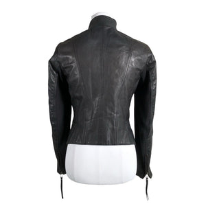 Unisex Oasis - Leather jacket, size 36 - Black (2)