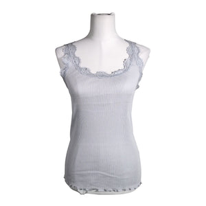 Unisex Rosemunde - Tricot tank top, size 36 - Light blue (1)