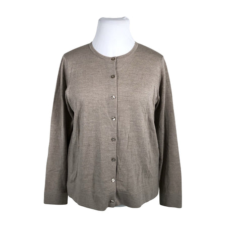 Unisex Essentials by Stockmann - Cardigan, size 42 - Brown ()