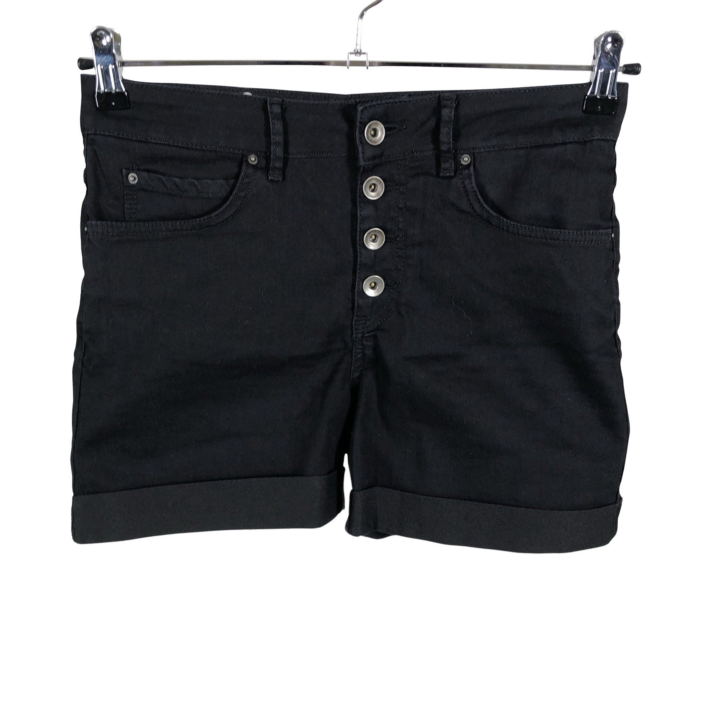 Unisex Selected - Denim shorts, size 38 - Black (1)