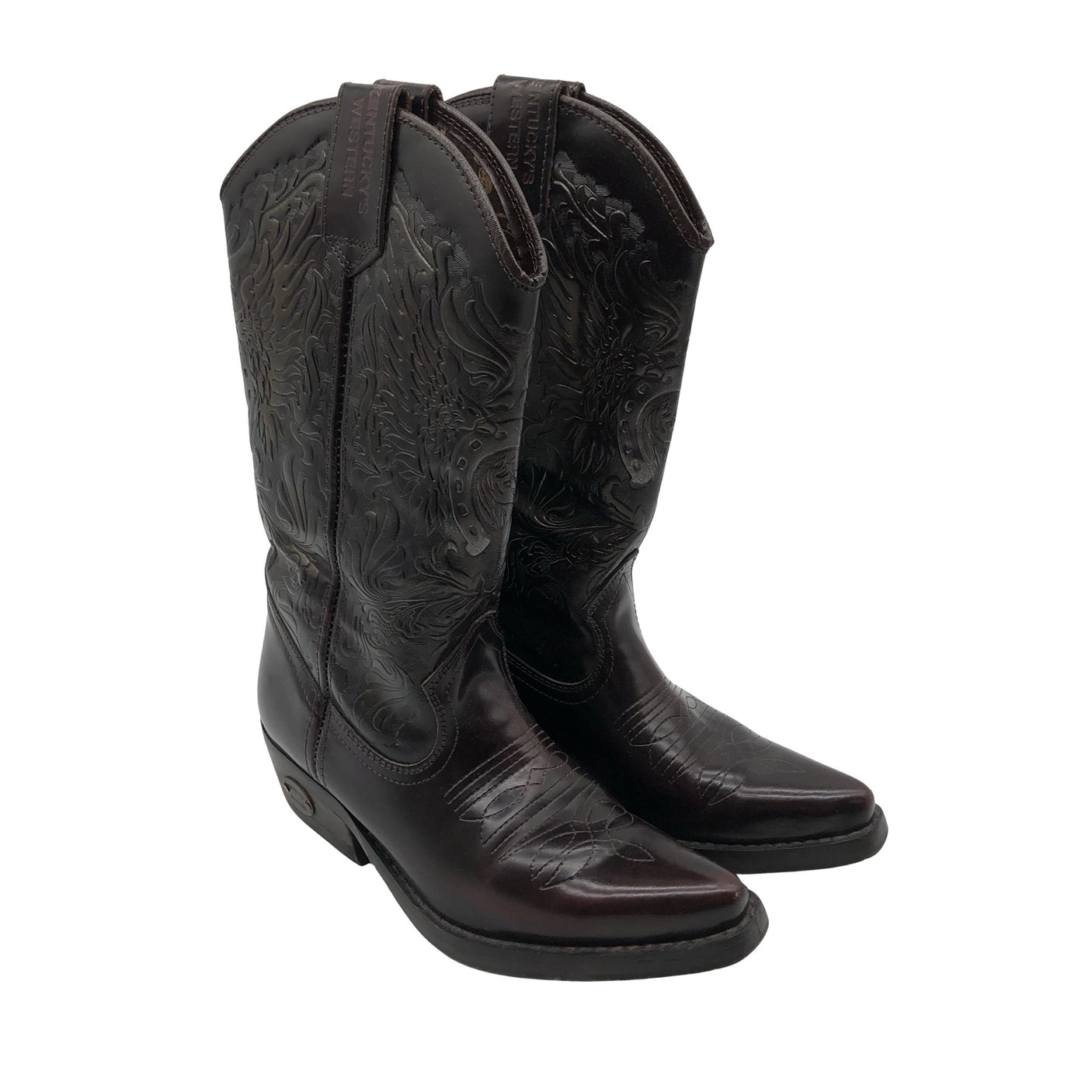 Unisex Kentucky's Western - Cowboy boots, size 37 - Brown (3)