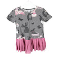 Unisex Lindex - Tricot dress, size 92 - 98 - Gray ()