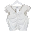 Unisex Lindex - T-shirt, size 158 - 164 - Natural white ()