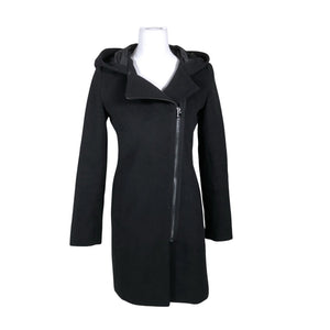 Unisex Esprit - Wool coat, size 34 - Black (1)