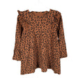 Unisex Lindex - Tricot dress, size 86 - 92 - Brown ()