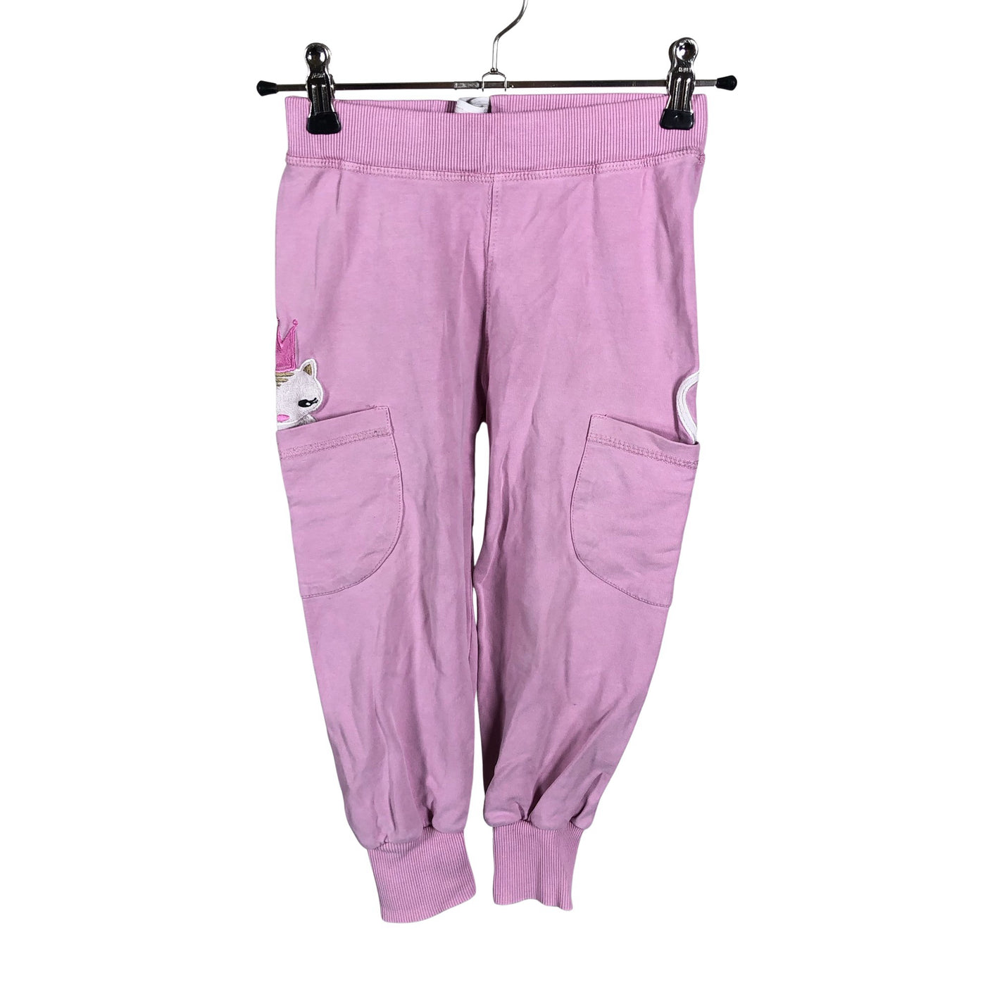Unisex Molo Kids - Tricot pants, size 98 - 104 - Light pink (1)