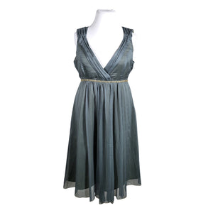 Unisex Green House - Tricot dress, size 42 - Green (1)