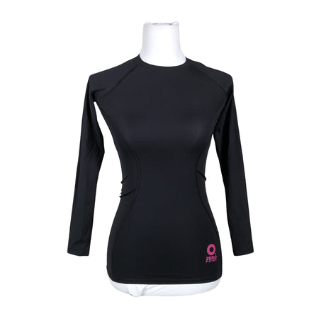 Unisex Zeropoint - Sports shirt, long sleeve, size 34 - Black ()
