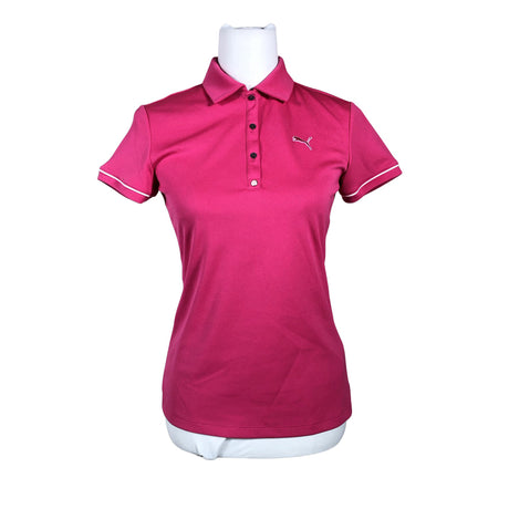 Unisex Puma - Sports shirt, short sleeve, size 34 - Pink ()
