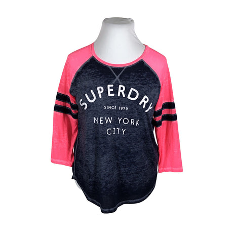 Unisex Superdry - Tricot shirt, size 42 - Blue ()