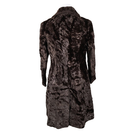 Unisex Dixi Coat - Faux fur coat, size 38 - Brown (2)