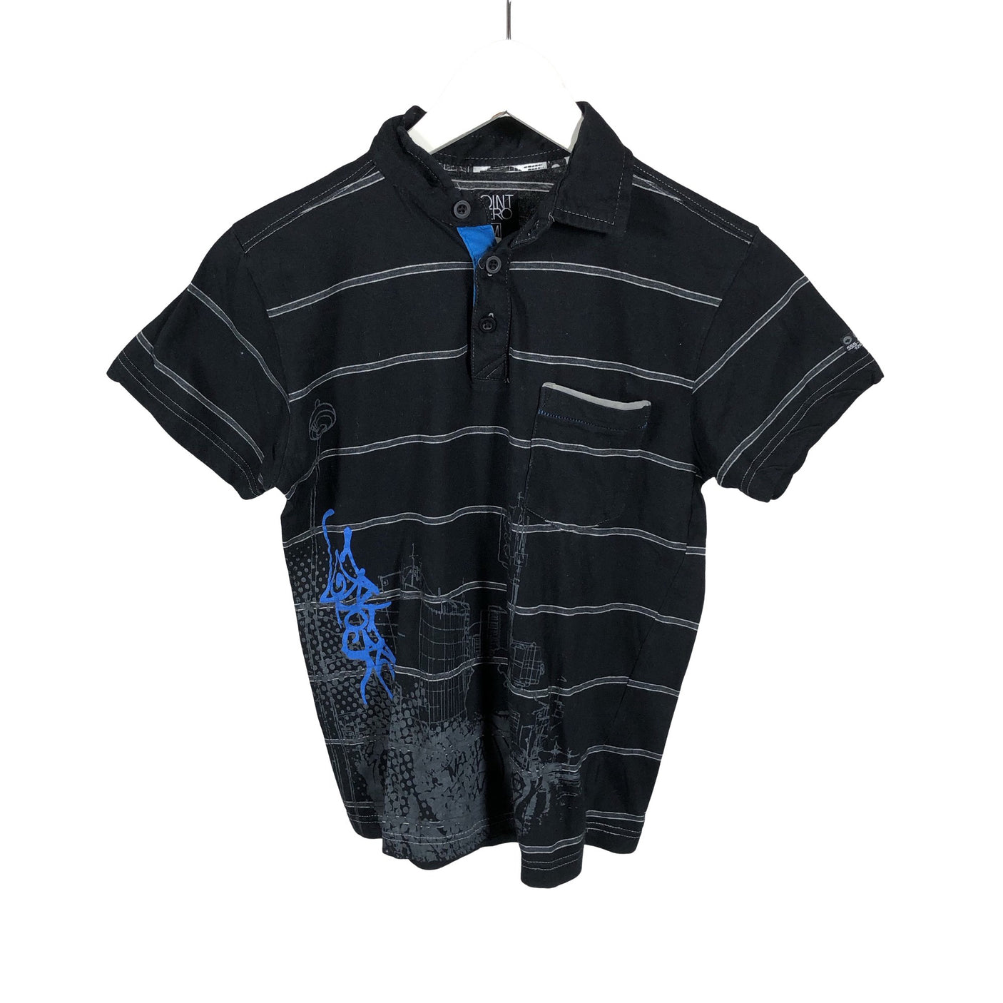Unisex Point Zero - T-shirt, size 152 - 158 - Black (1)
