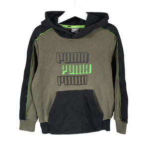 Unisex Puma - Hoodie, size 122 - 128 - Green (1)