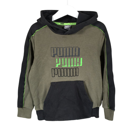 Unisex Puma - Hoodie, size 122 - 128 - Green ()
