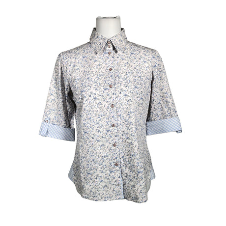 Unisex Un Jour Ailleurs - Collared shirt, size 36 - White ()