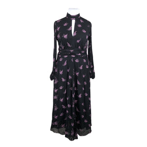 Unisex ME+EM - Schiffon dress, size 44 - Black (1)