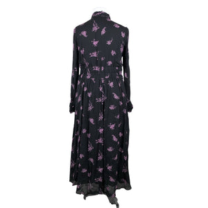Unisex ME+EM - Schiffon dress, size 44 - Black (3)