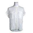Unisex Weekday - Short-sleeved blouse, size 34 - White ()