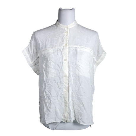 Unisex Weekday - Short-sleeved blouse, size 34 - White ()