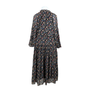 Unisex Lauren Ralph Lauren - Schiffon dress, size 42 - Black (3)