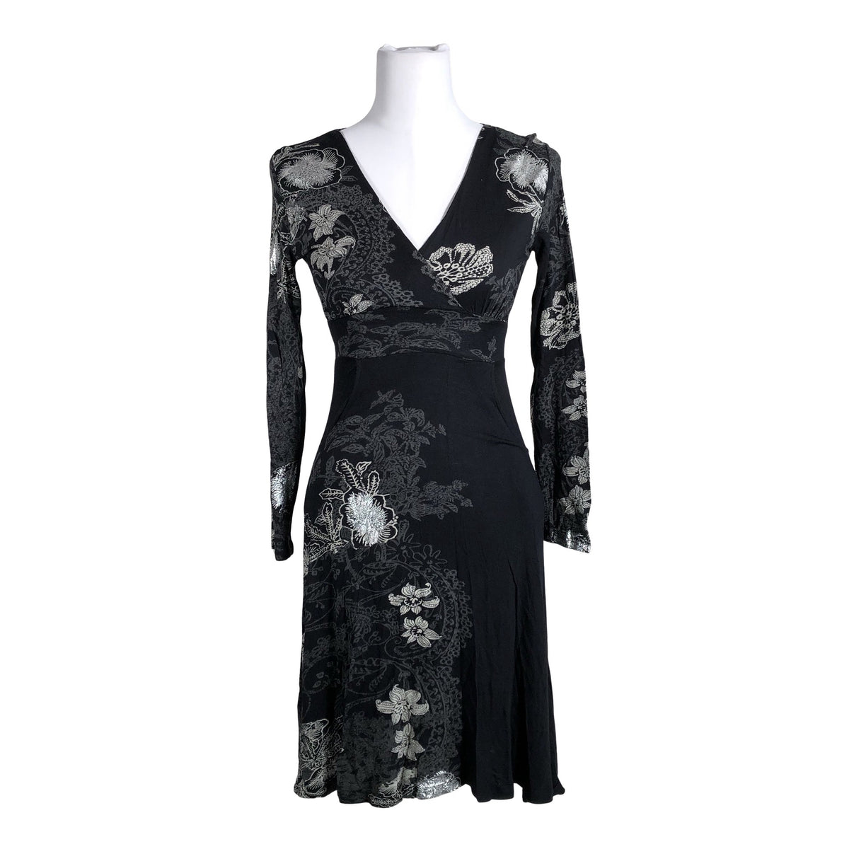 Unisex Desigual - Tricot dress, size 36 - Black (1)