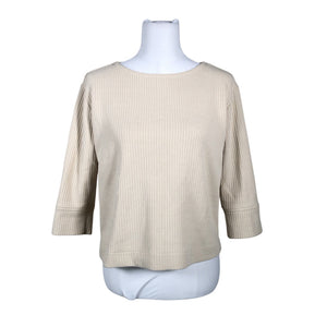 Unisex Comma - Tricot shirt, size 34 - Beige (1)
