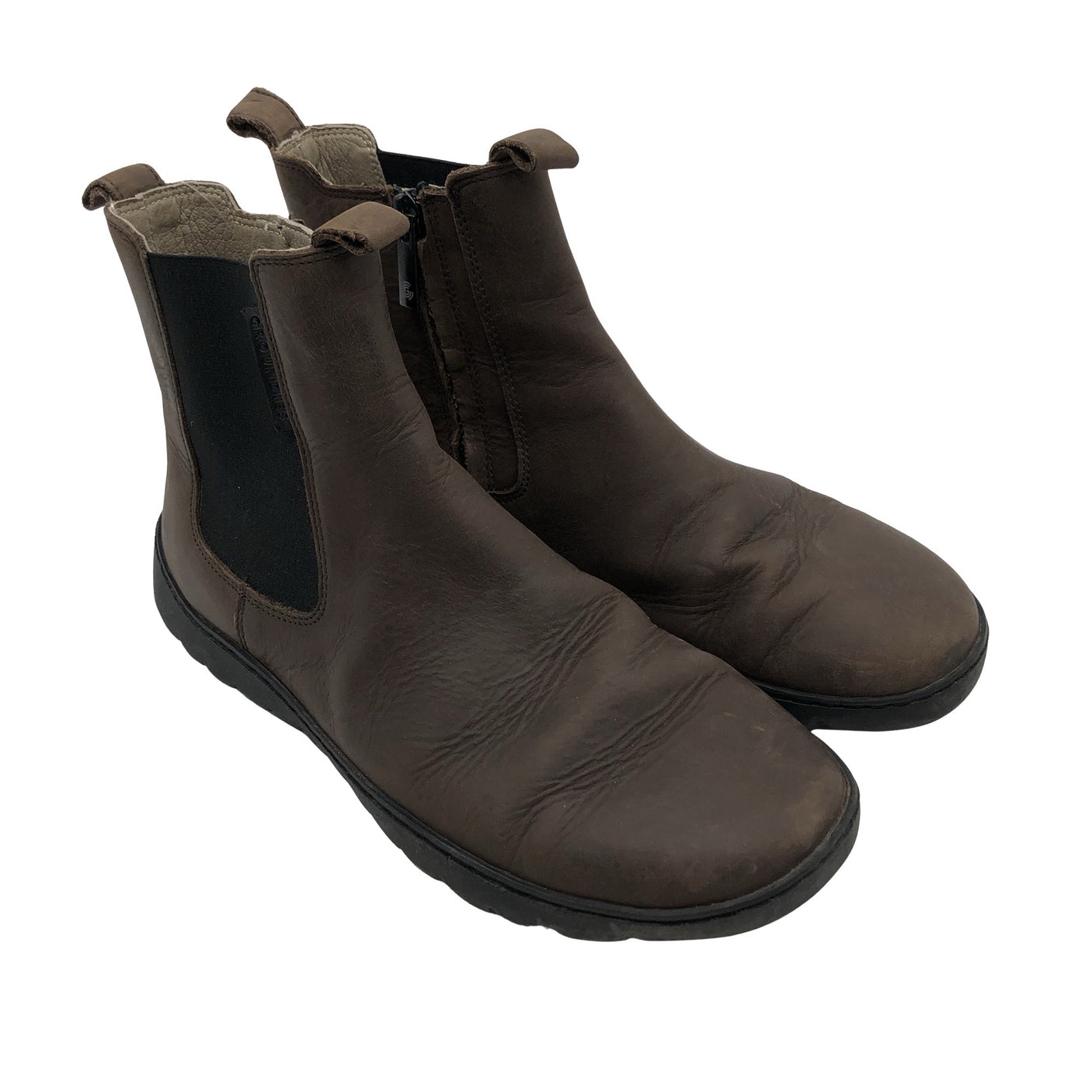 Unisex Groundies - Ankle boots, size 38 - Brown (2)