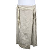 Unisex Ze-Ze - Fabric skirt, size 48 - Beige ()
