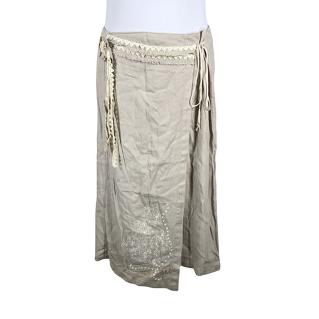 Unisex Ze-Ze - Fabric skirt, size 48 - Beige ()