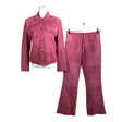 Unisex P.T.A. - Leather jacket, size 40 - Pink ()