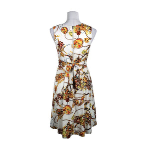 Unisex Andiata - Schiffon dress, size 38 - White (3)