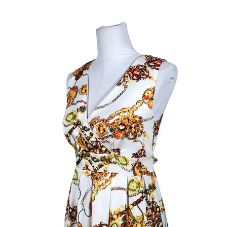 Unisex Andiata - Schiffon dress, size 38 - White (2)
