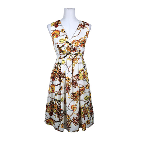 Unisex Andiata - Schiffon dress, size 38 - White ()