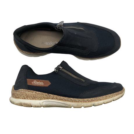 Unisex Rieker - Loafers, size 38 - Blue ()