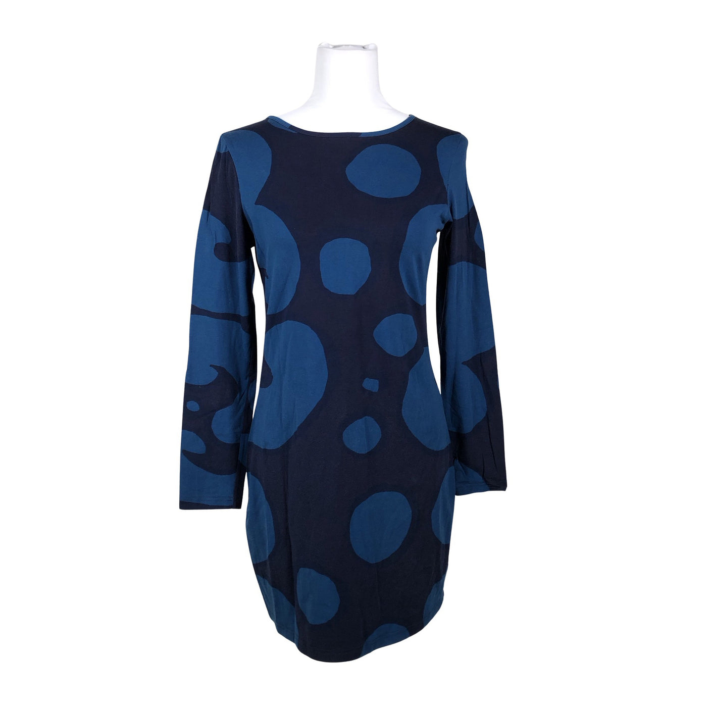Unisex Marimekko - Tricot tunic, size 38 - Blue (1)