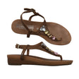 Unisex Mephisto - Wedge sandals, size 38 - Brown ()