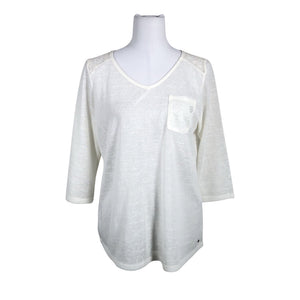 Unisex Luhta - Tricot shirt, size 38 - Natural white (1)