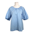 Unisex Papu - Short-sleeved blouse, size 34 - Light blue ()