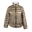 Unisex Looxent - Light down jacket, size 44 - Brown ()