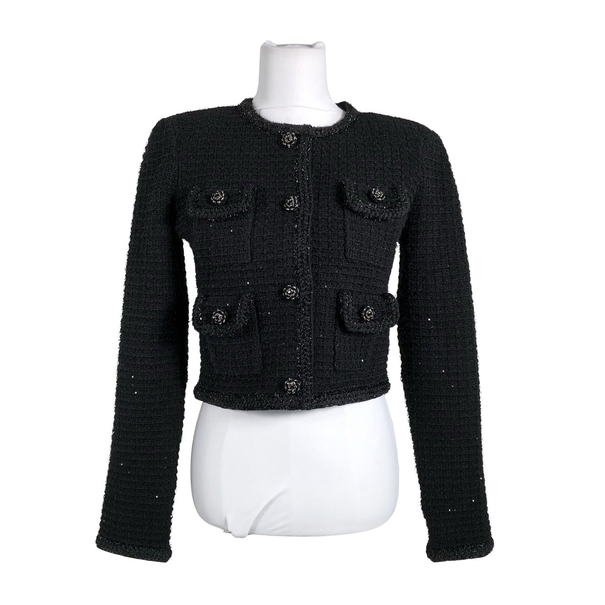 Unisex Self-portrait - Dress jacket, size 40 - Black (1)