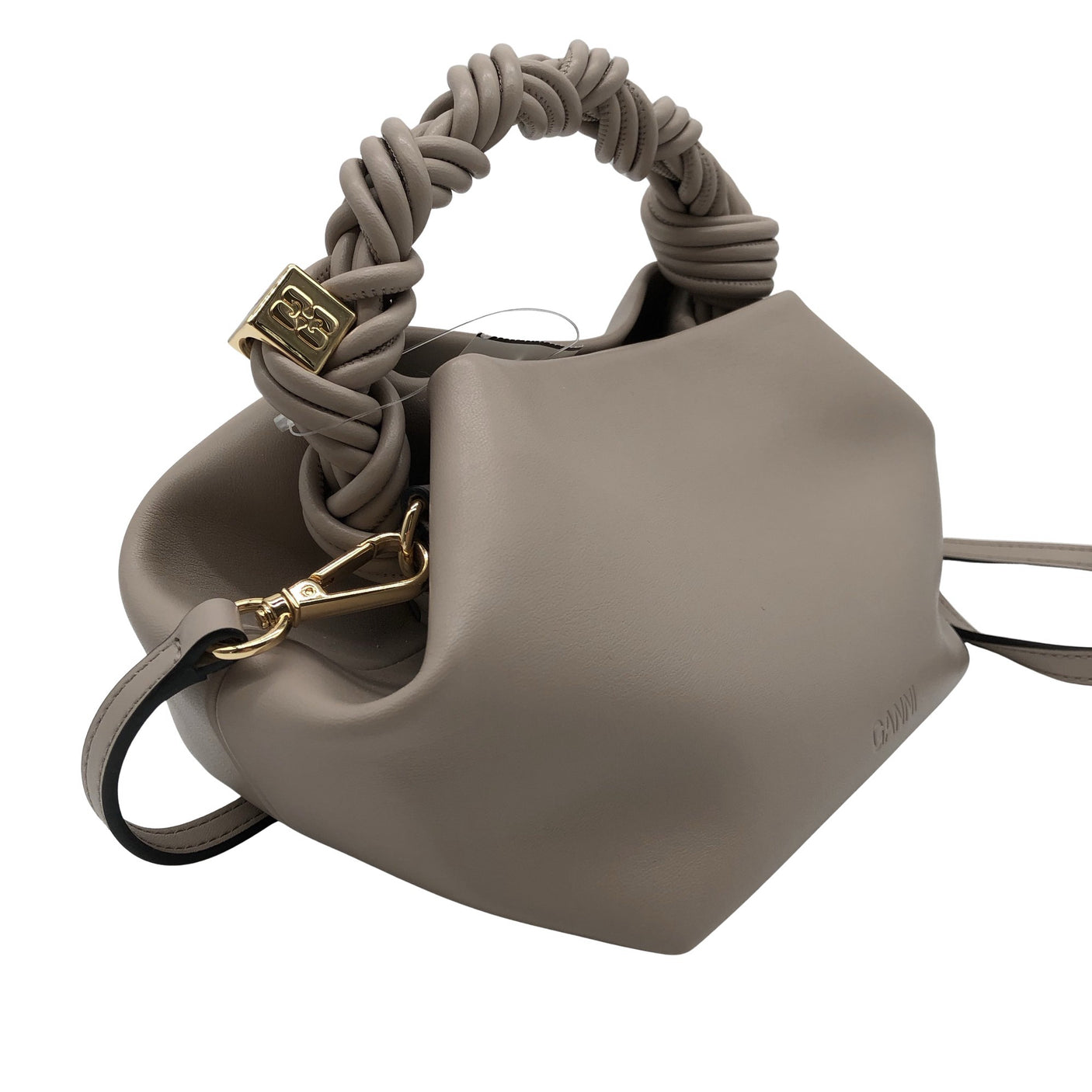Unisex Ganni - Handbag, size Midi - Beige (3)