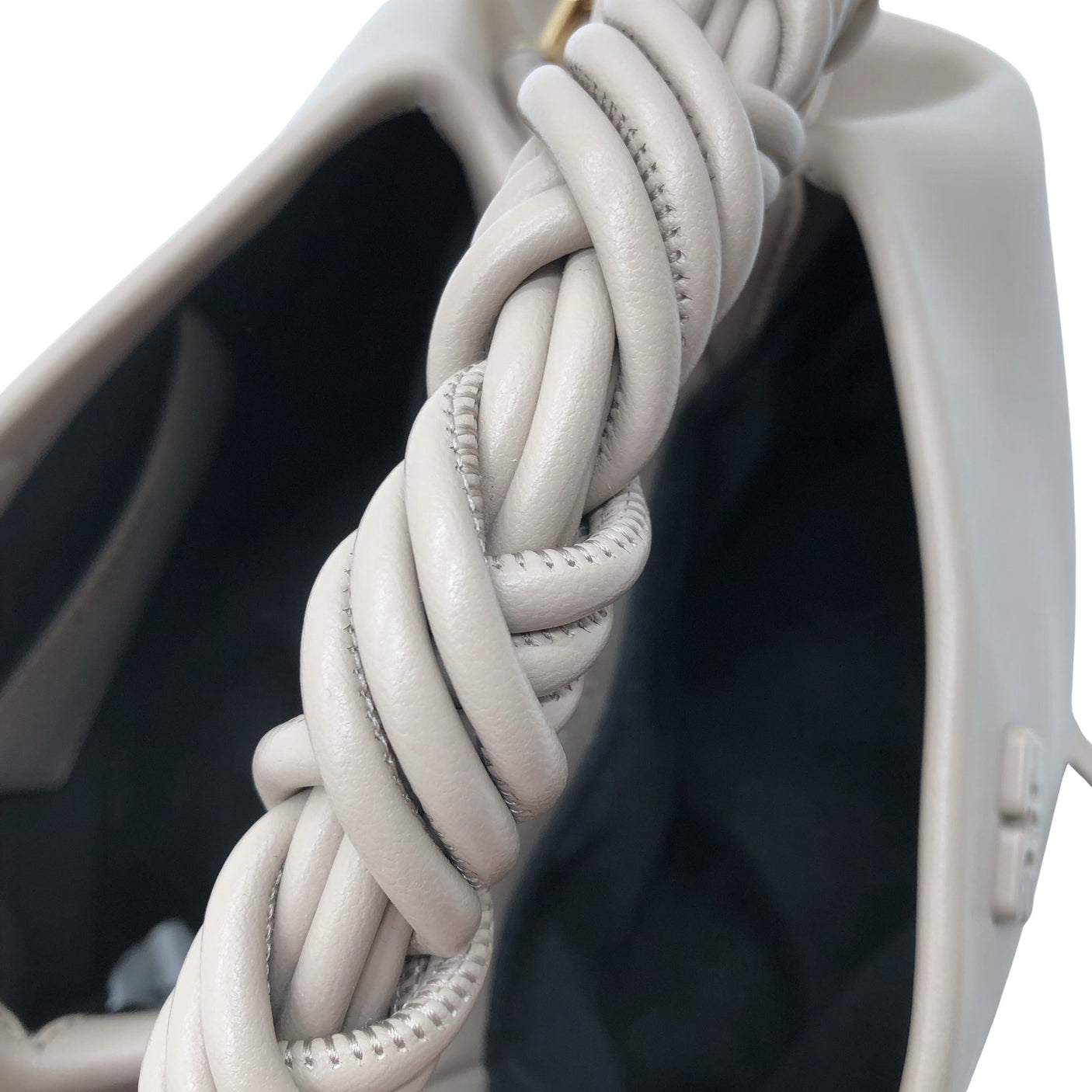 Unisex Ganni - Handbag, size Midi - Beige (4)