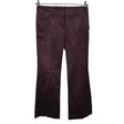 Unisex Hugo Boss - Straight leg trousers, size 36 - Wine red ()